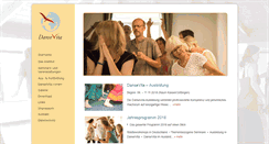 Desktop Screenshot of dansevita.de
